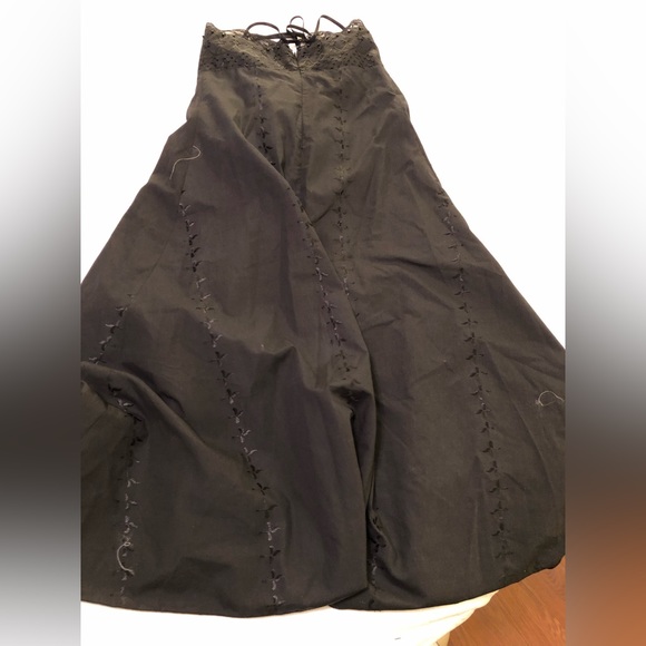 Meghan silk blend dress, black, EUC - Picture 2 of 14